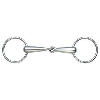 HOLLOW MOUTH LOOSE RING SNAFFLE