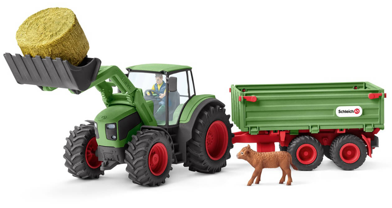 Schleich-tractor-with-trailer.12521a