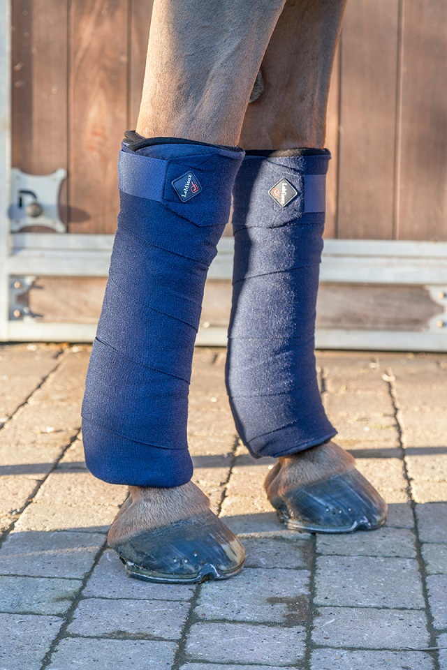 LE MIEUX BAMBOO PILLOW WRAPS NAVY